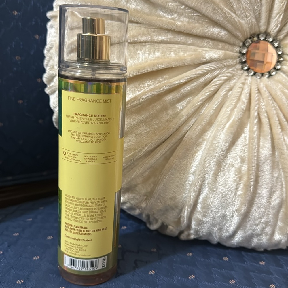BATH & BODY WORKS SET. . . RIO PINEAPPLE MANGO SCENT - Picture 6 of 6